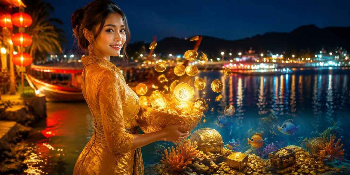 Permainan memancing bergaya kebaya di Langkawi dalam koleksi slot my11
