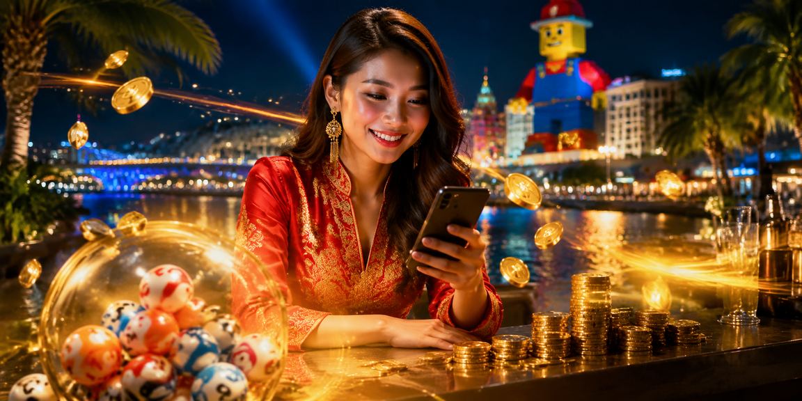 Suasana loteri bergaya Melayu Malaysia dalam koleksi jackpot my11